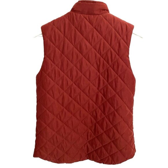 Laura‎ Scott Full Zip Quilted Puffer Vest With Pockets Women's M Outdoor Classic - Picture 2 of 11